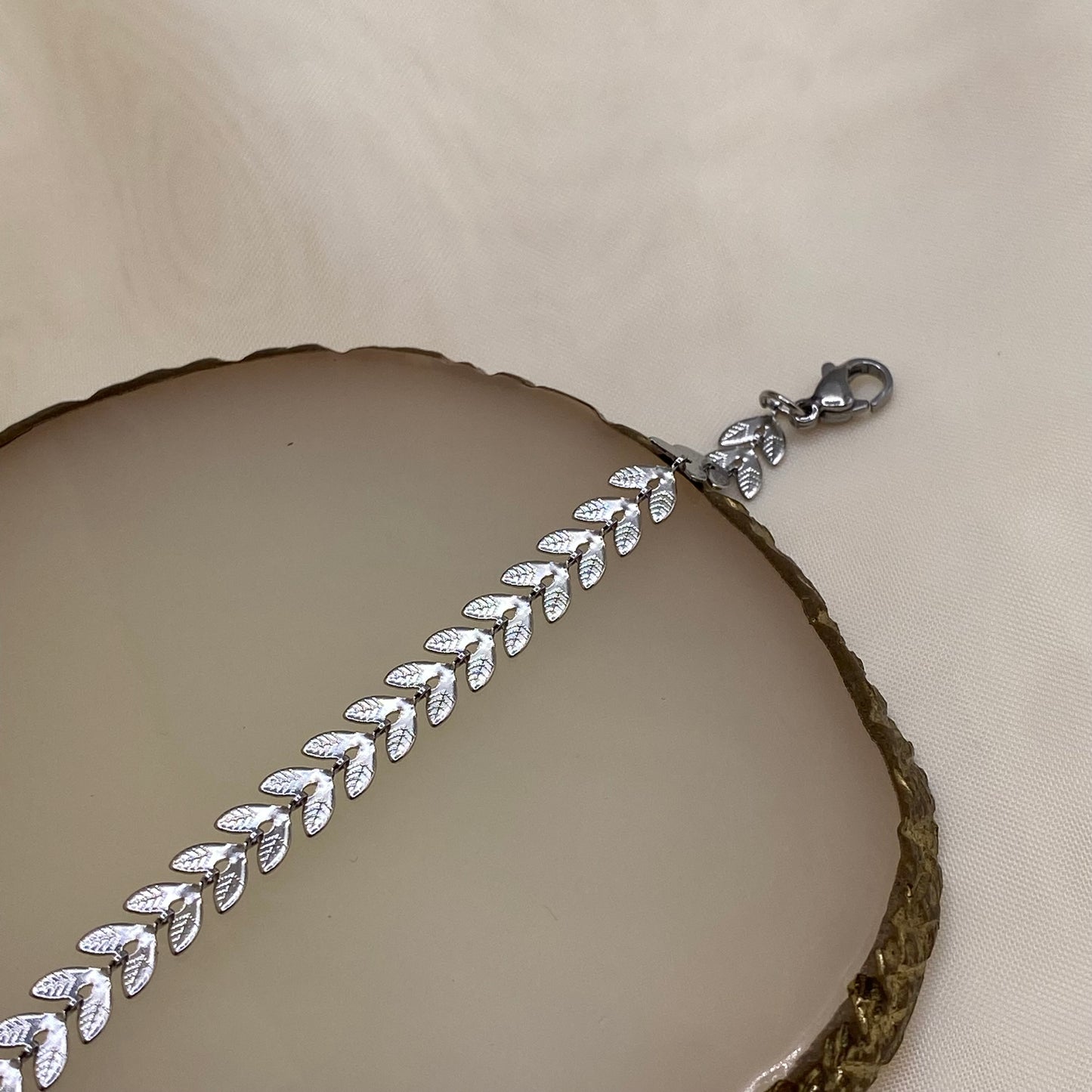 Silver Ivy Bracelet