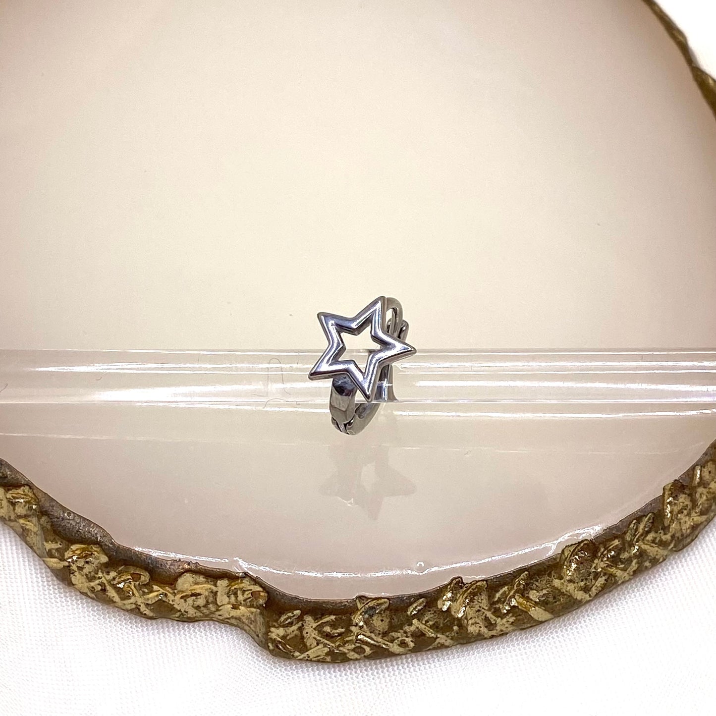 Star Helix Hoop Earrings 1PC