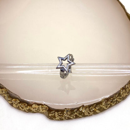 Star Helix Hoop Earrings 1PC