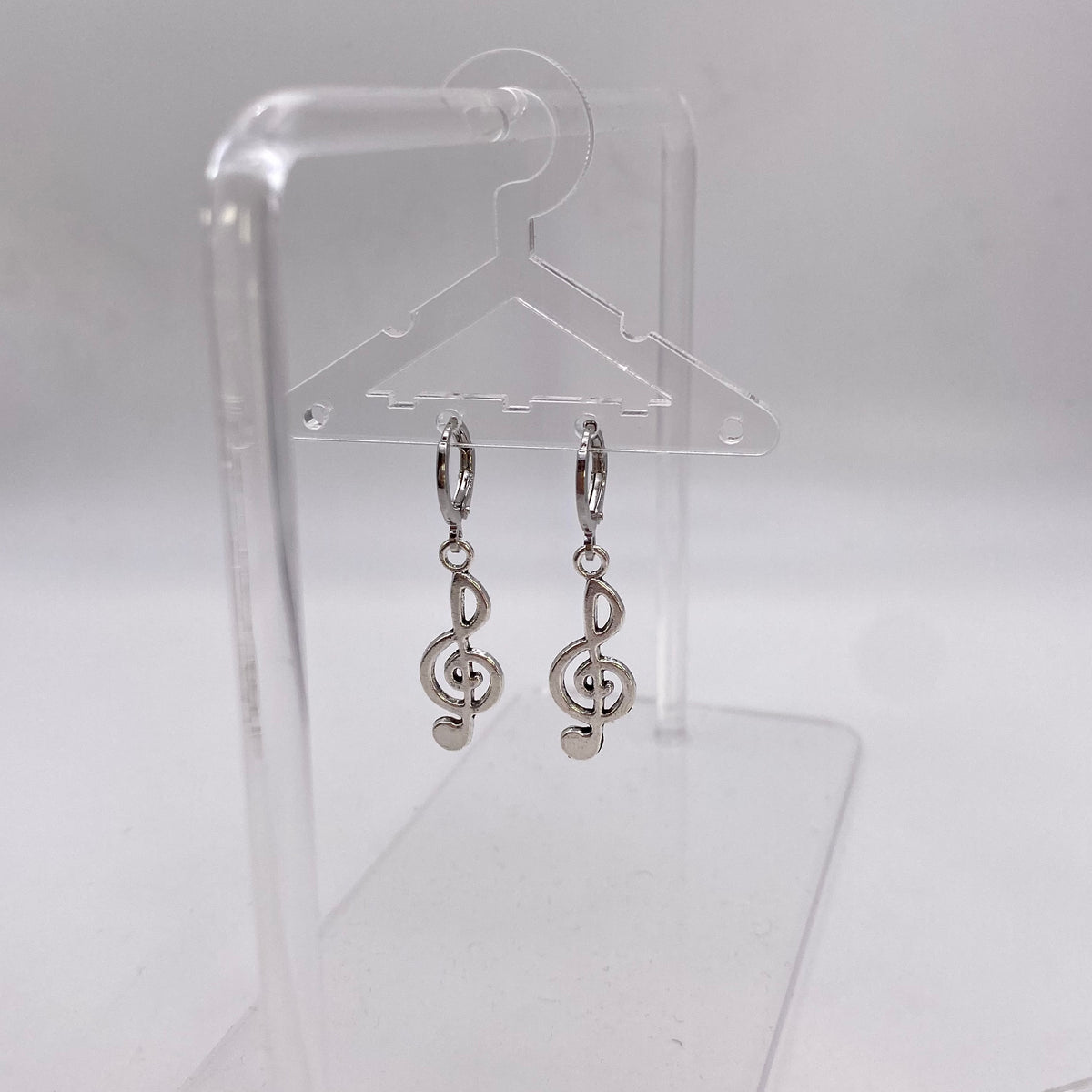 Musical Note Hoop Music Note Huggie Hoop Earrings – Molls