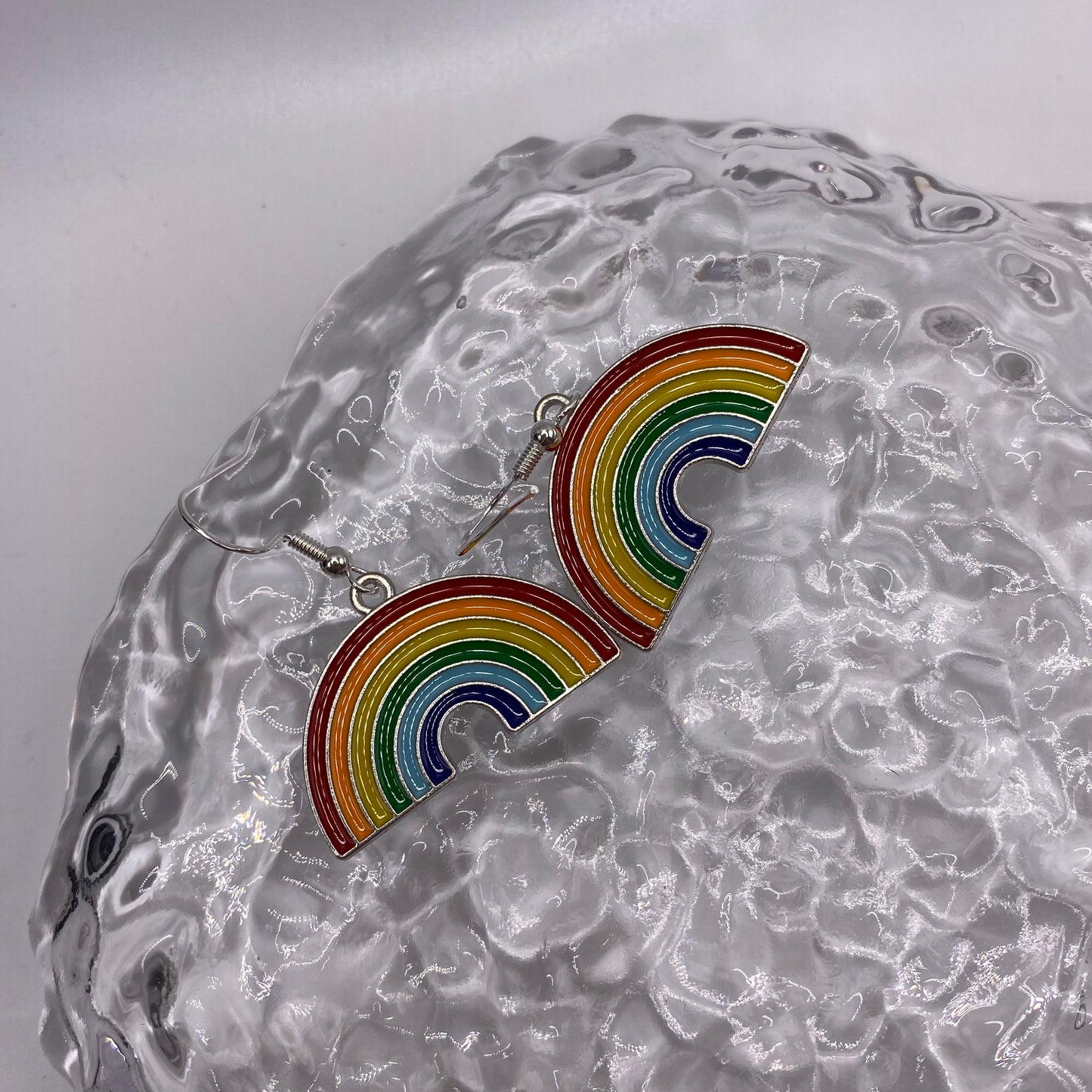 Big Rainbow Earrings