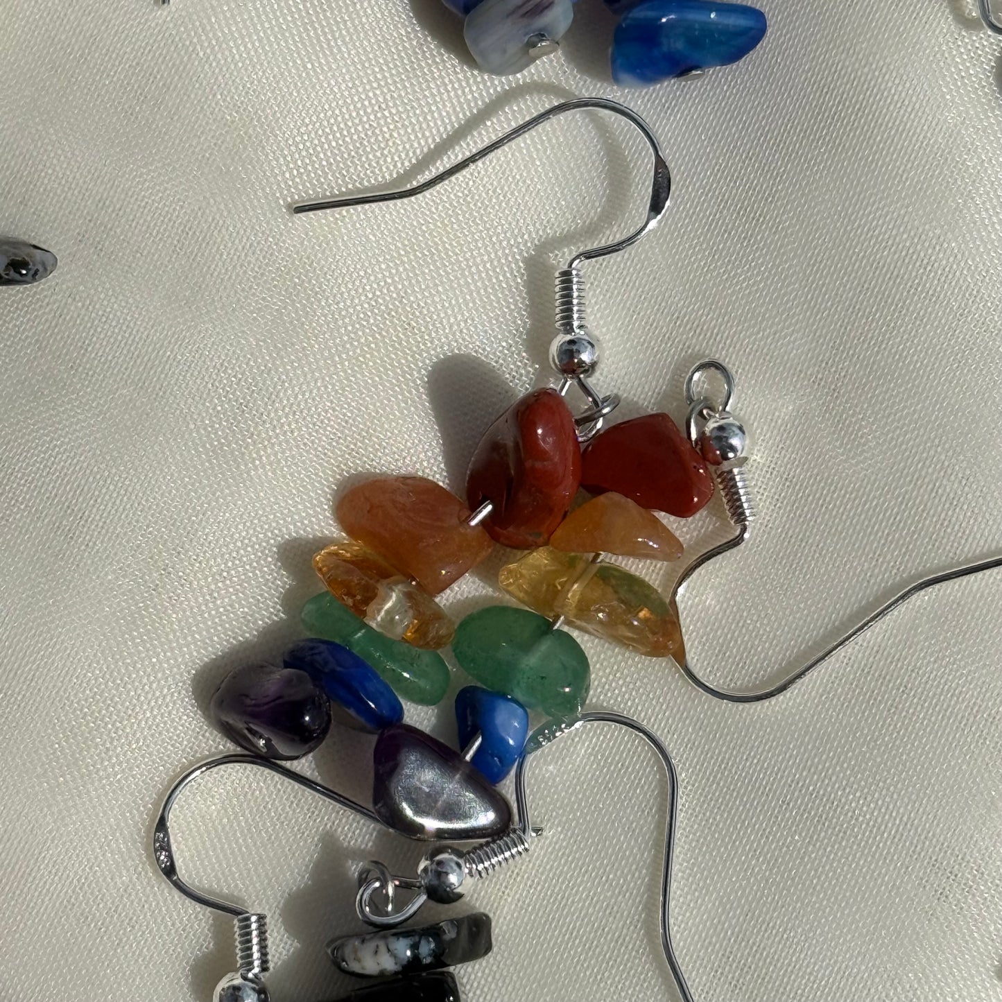 Rainbow Crystal Earrings