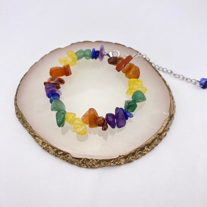Rainbow Crystal Bracelets