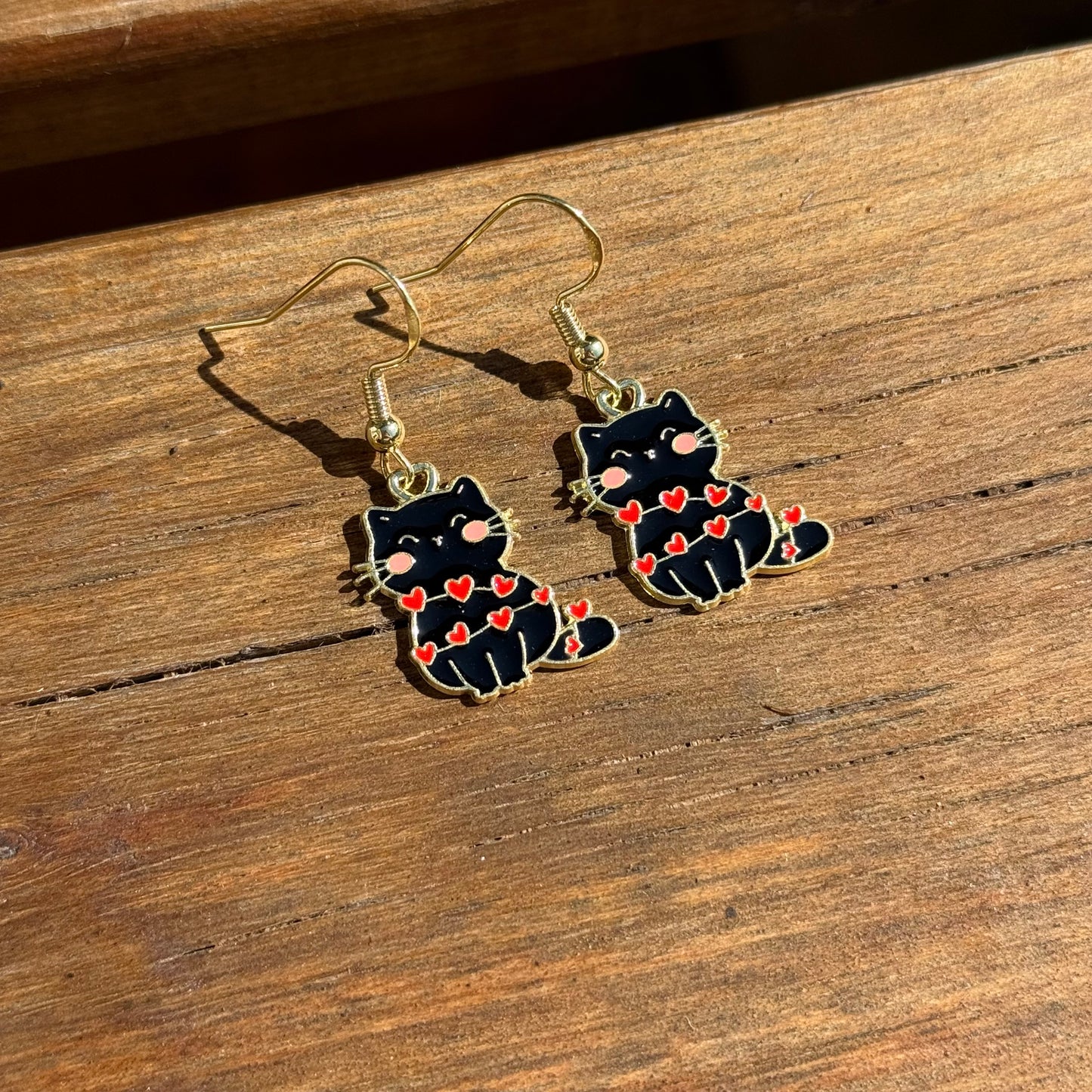 Self Care Cats Earrings
