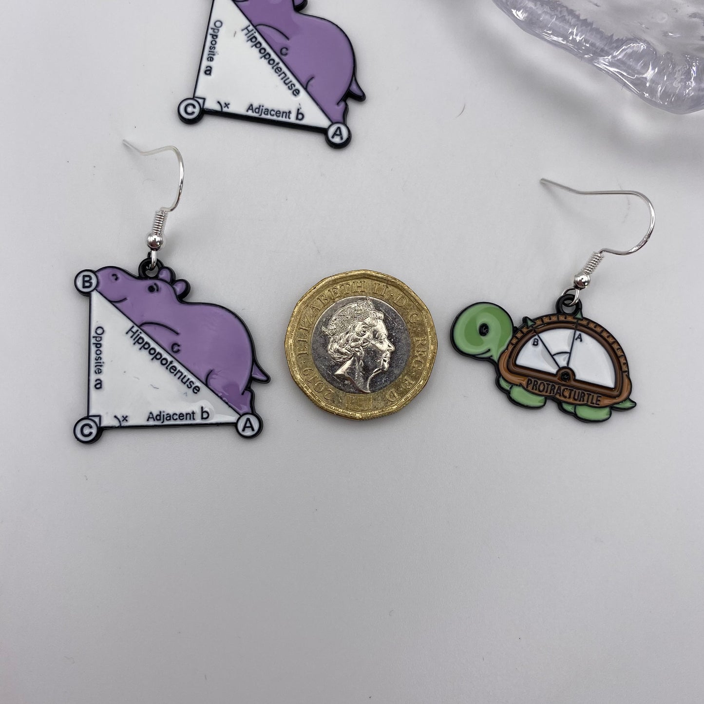 Maths Animal Earrings