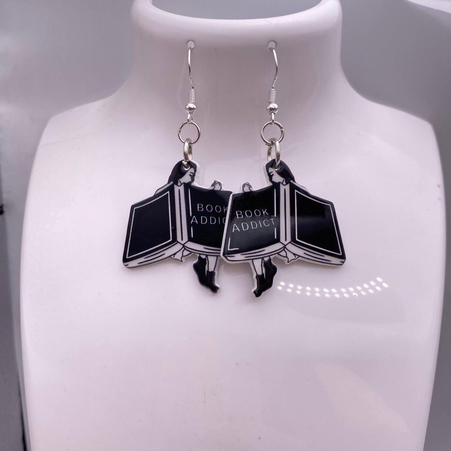 Book Addict Earrings