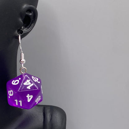 Playing Dice Earrings