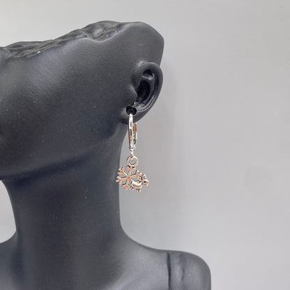 Santa Polar Bear Earrings