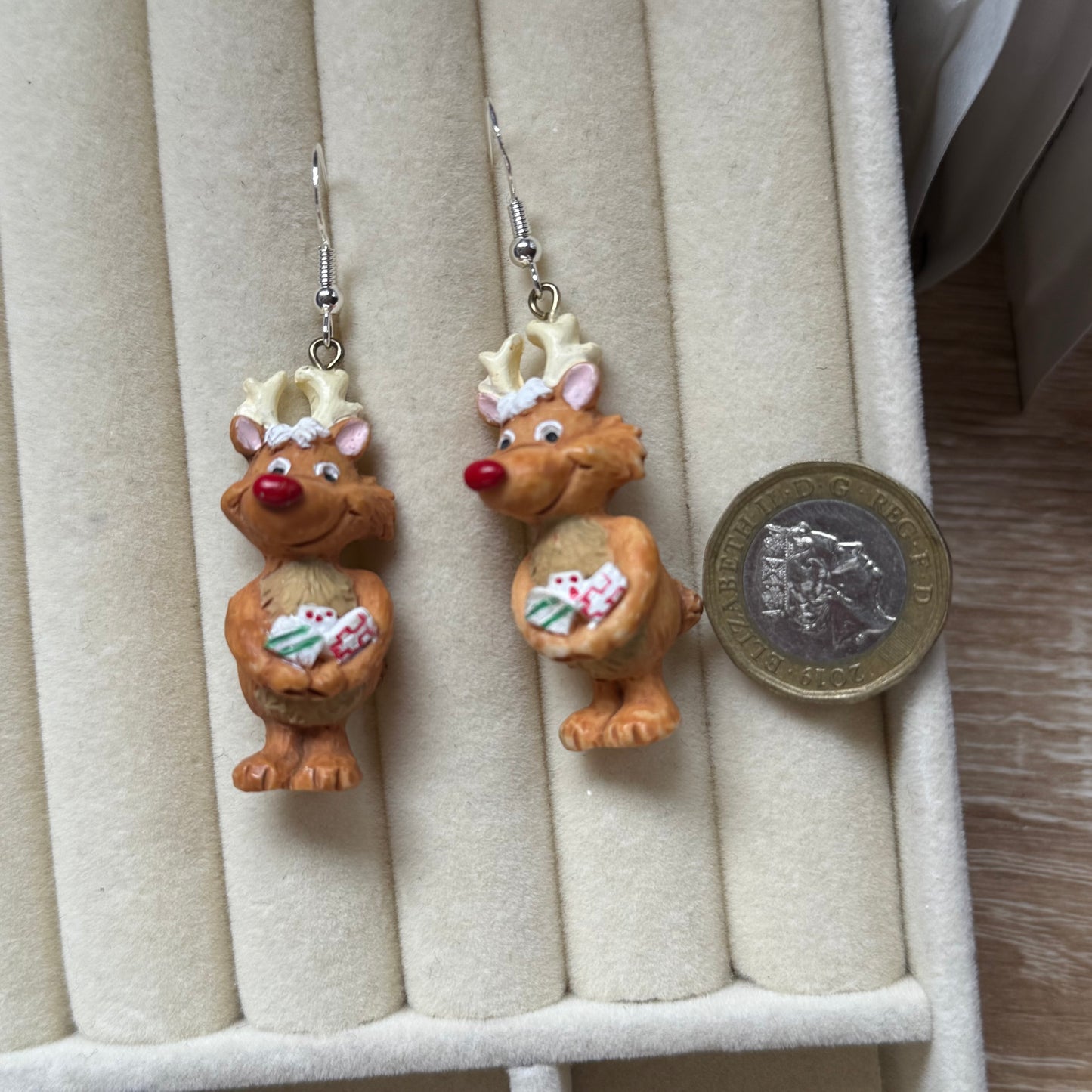 Reindeer Earrings