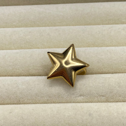 Gold Star Ring