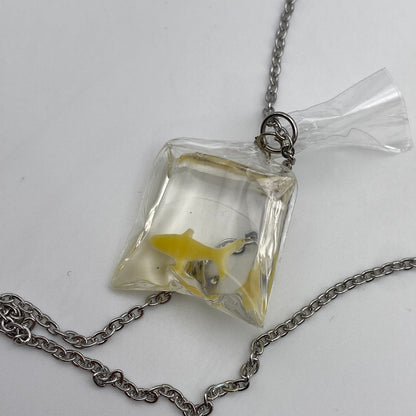 Fish Bag Necklace