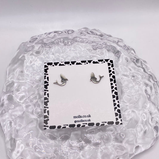 Fish Shark Whale Stud Earrings