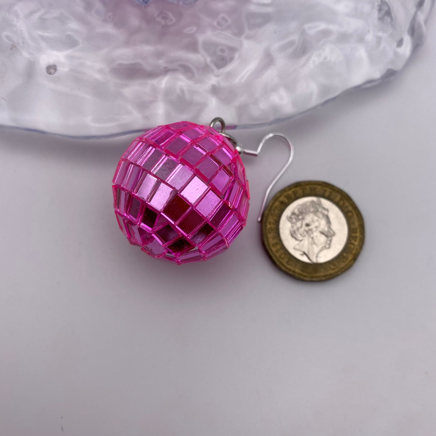 Colourful Disco Ball Earrings