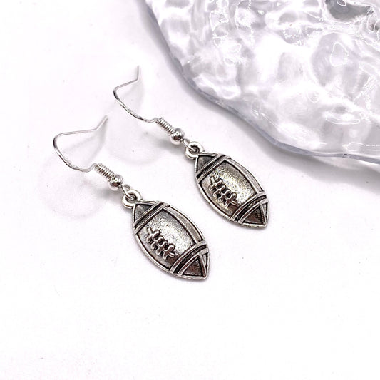 Rugby Ball Earrings