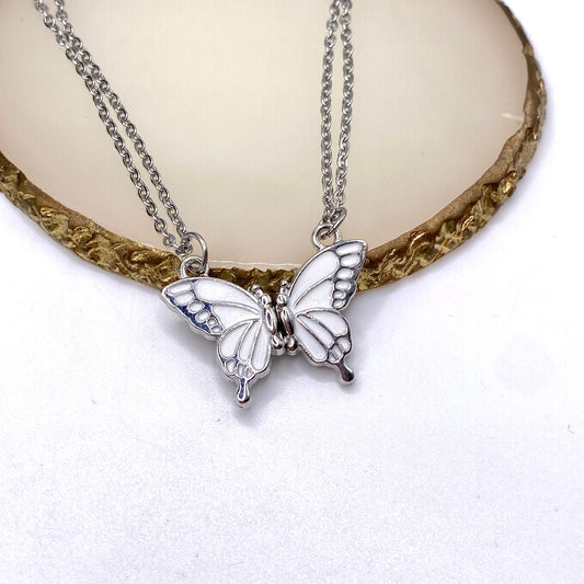 Butterfly Matching Magnetic Necklaces