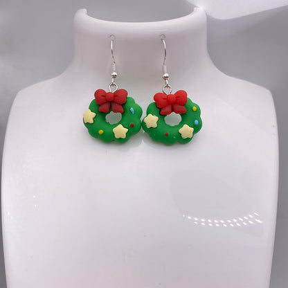 Chunky Wreath Earrings