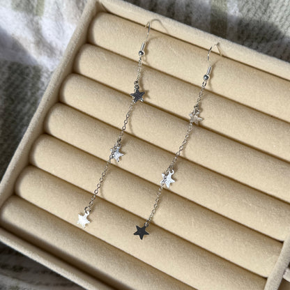 Dangly Star Earrings