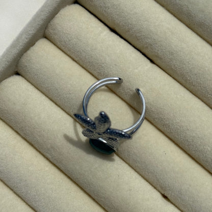 Starfish Green Aventurine Ring