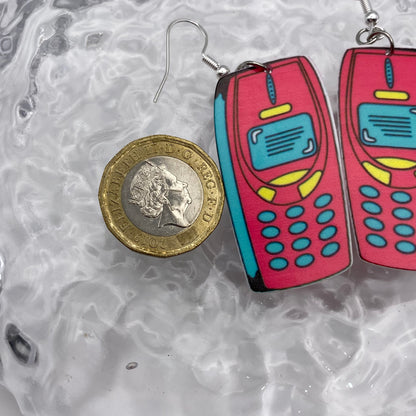 Old School Retro Phone Earrings