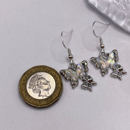Double Butterfly Earrings