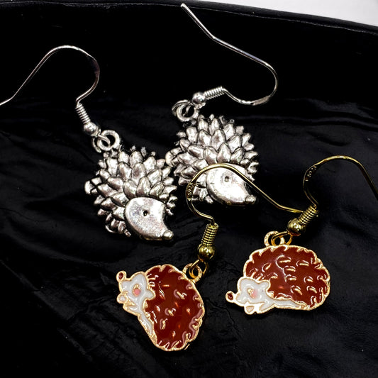 Hedgehog Earrings