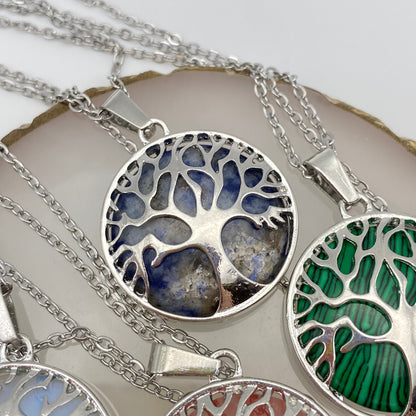 Crystal Tree of Life Necklaces