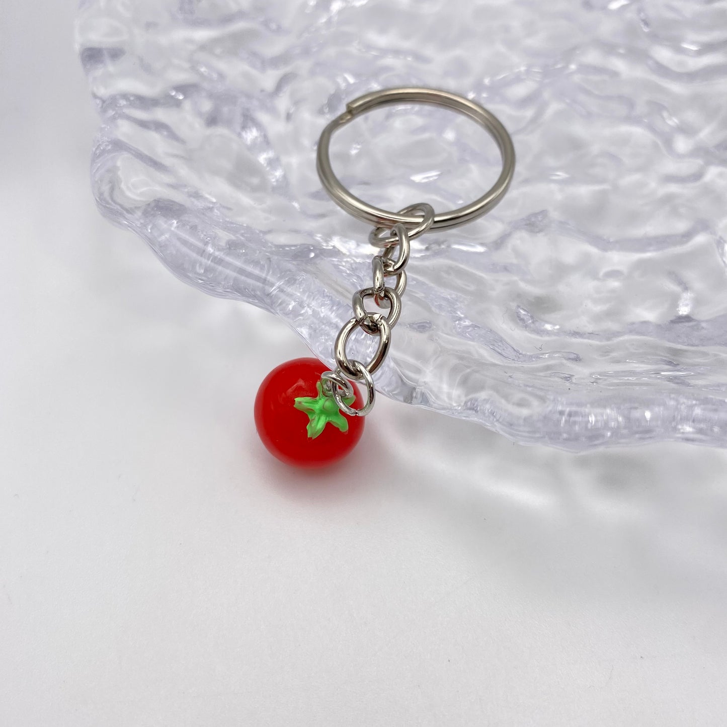 Tomato Keyring