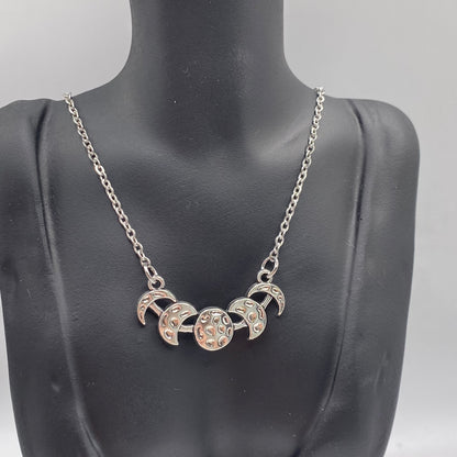 Lunar Moon Phases Necklace