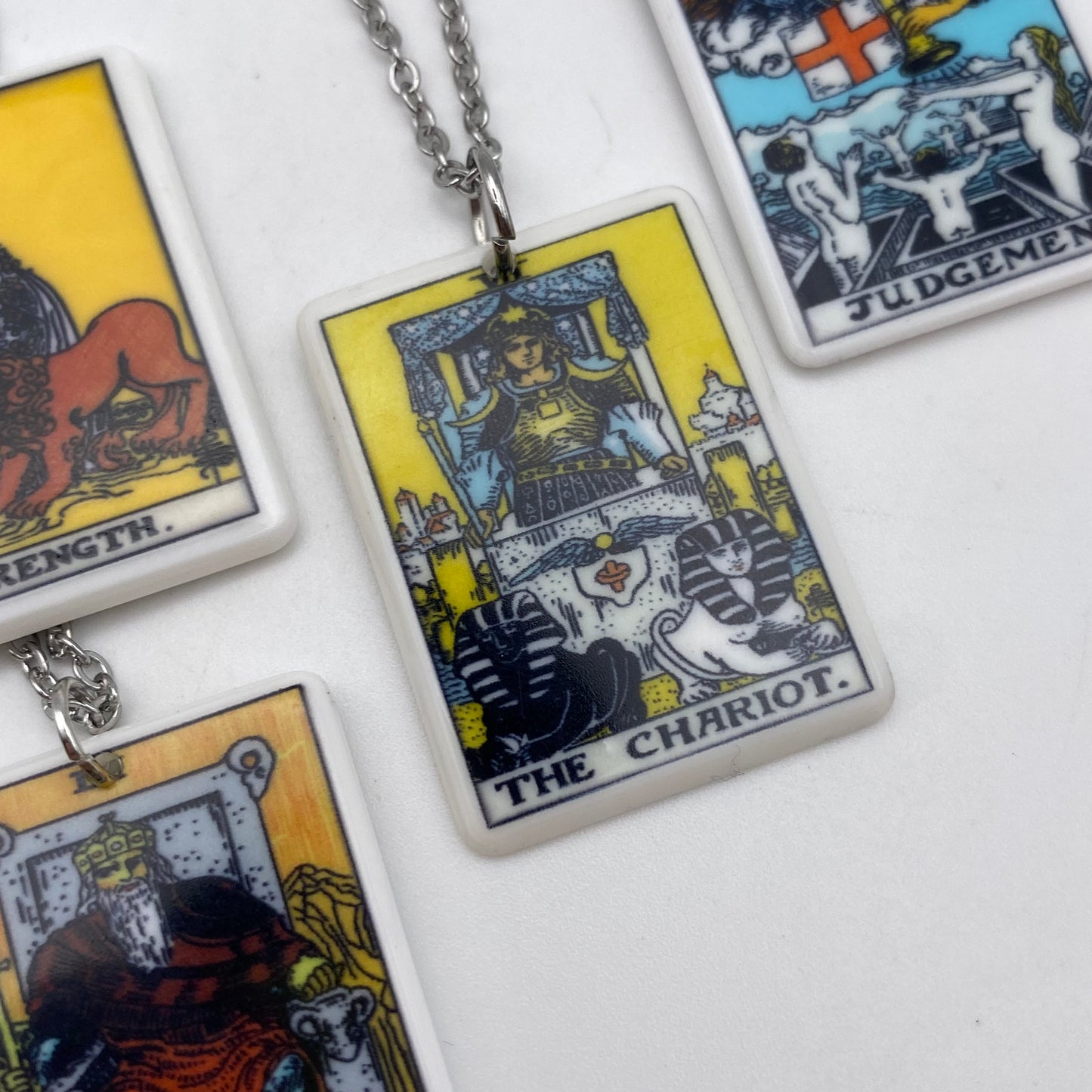 Colourful Tarot Card Necklaces