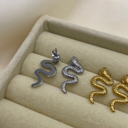 Snake Stud Earrings