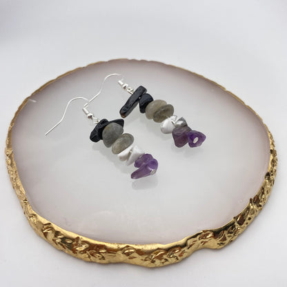 Rainbow Crystal Earrings