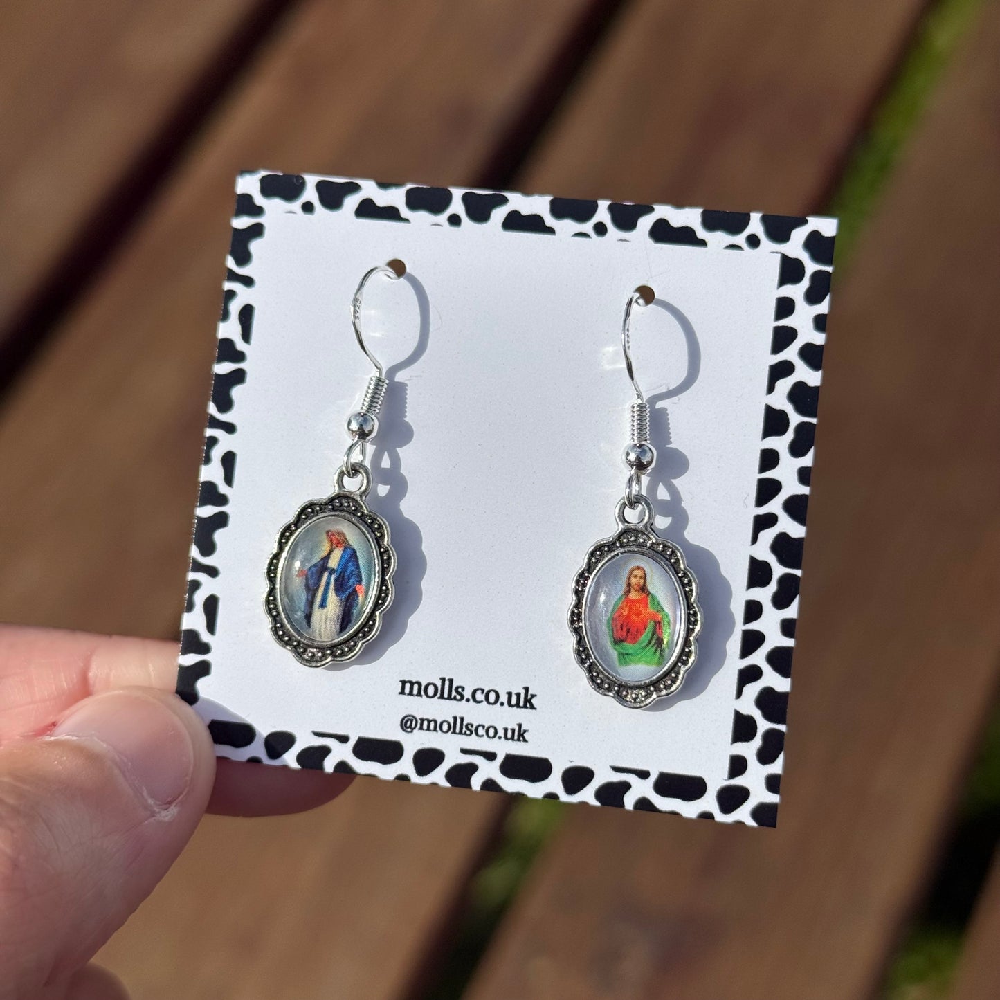 Roz custom earrings