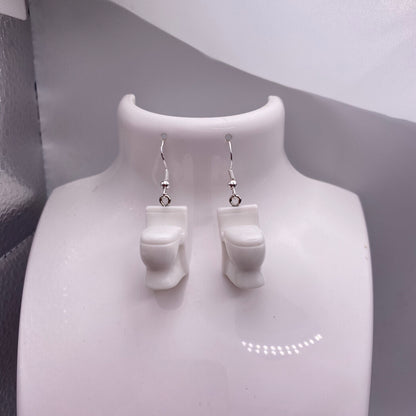 Toilet Earrings