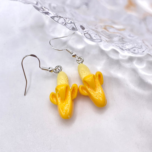 Banana Peel Earrings