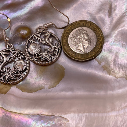 Ocean Scene Earrings