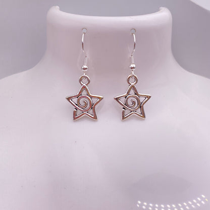 Star Rebirth Symbol Earrings