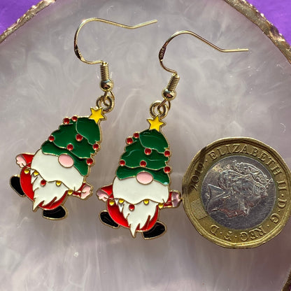 Christmas Gonk Earrings
