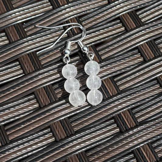 Round Crystal Earrings