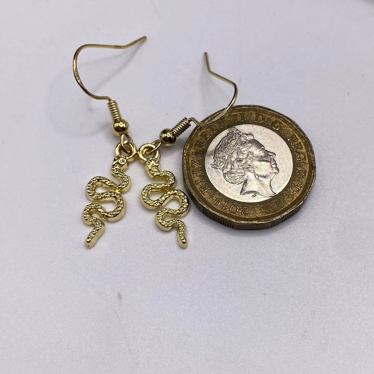 Small Snake Earrings
