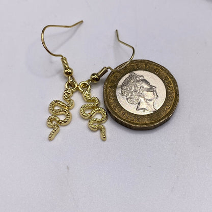 Small Snake Earrings
