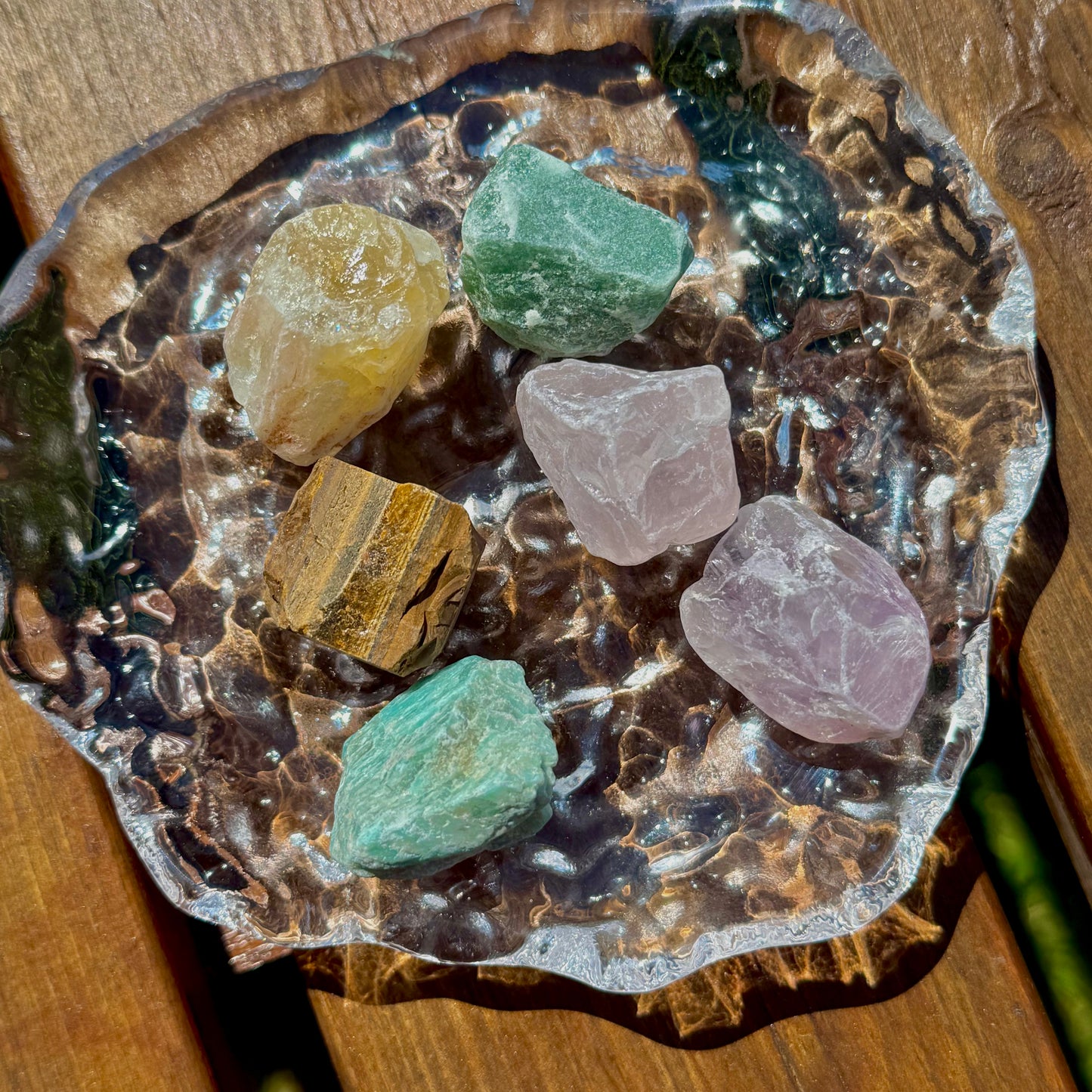 Raw Crystal Tumble