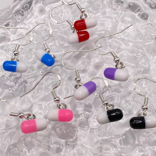 Pills Earrings