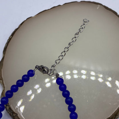 Round Sapphire Crystal Bracelet