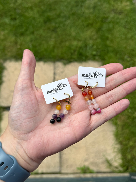 Delphie custom earrings