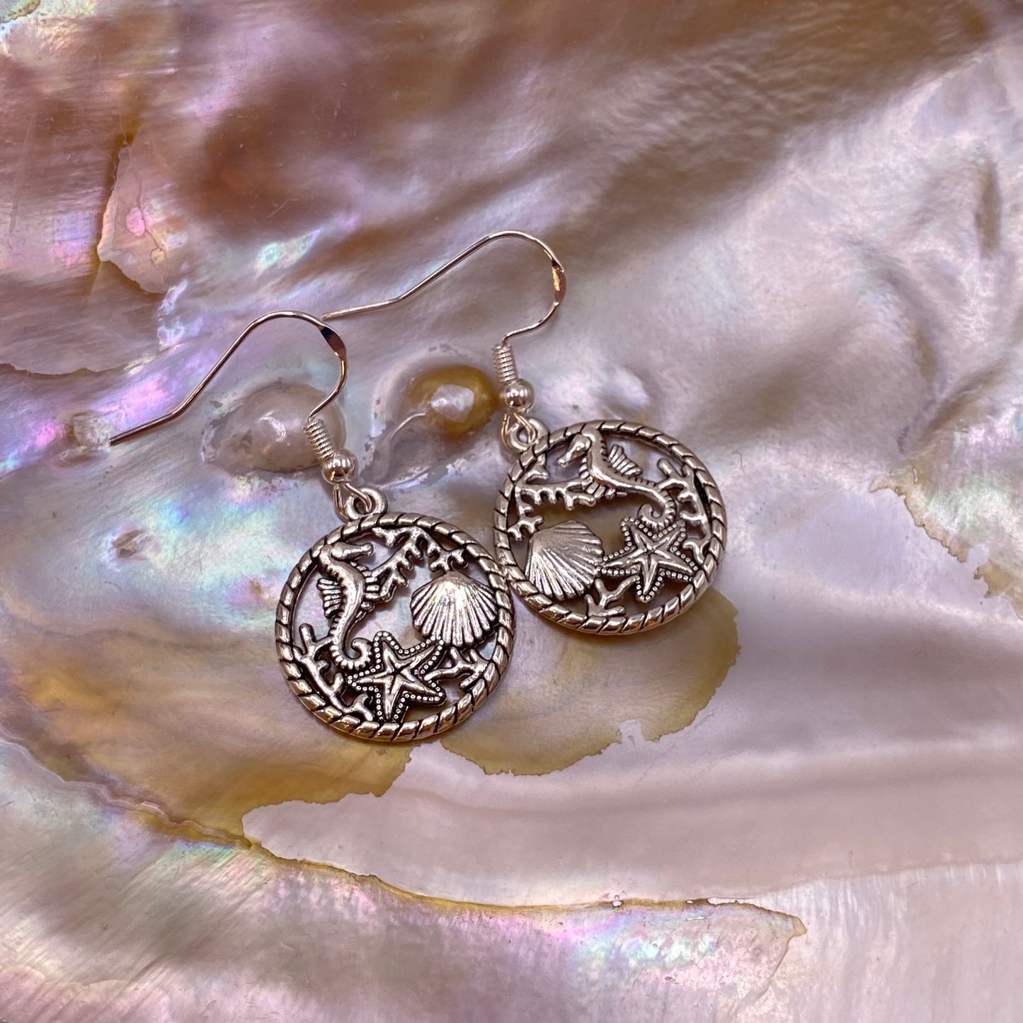 Ocean Scene Earrings
