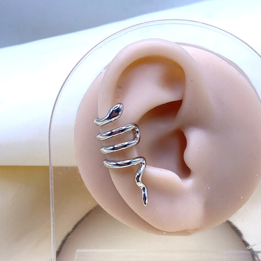Twisted Snake Ear Cuff