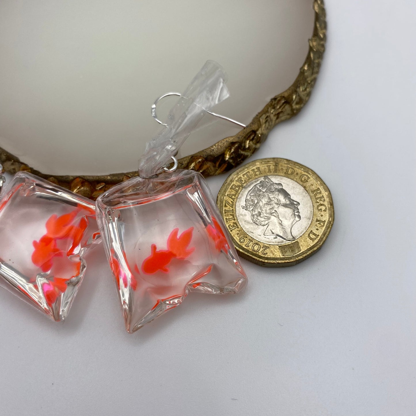 Fish Bag Earrings