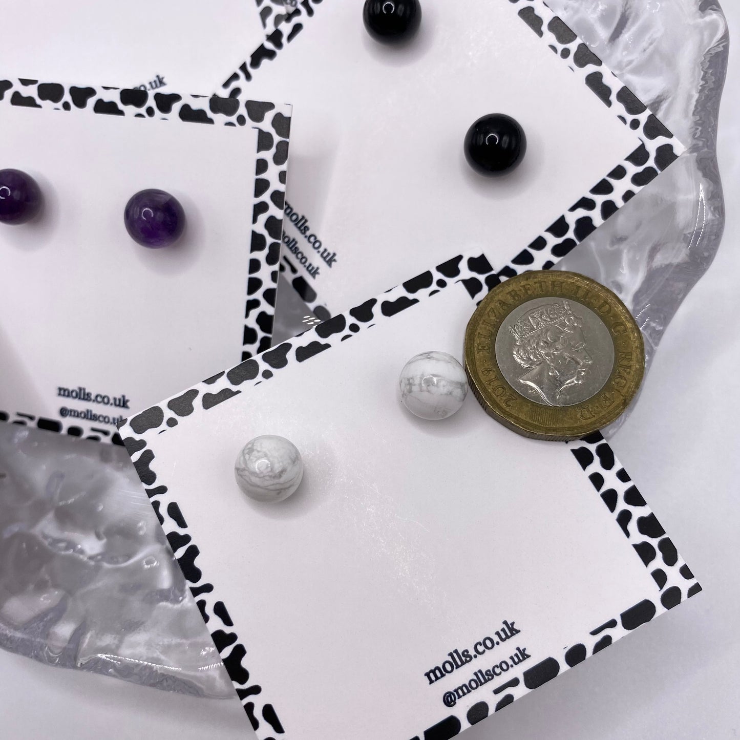 Crystal Stud Earrings