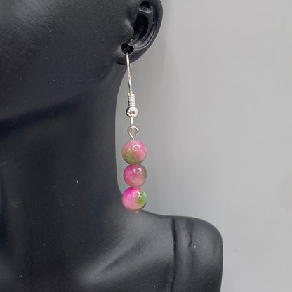 Round Tourmaline Earrings