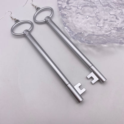 Biro Pen Key Earrings